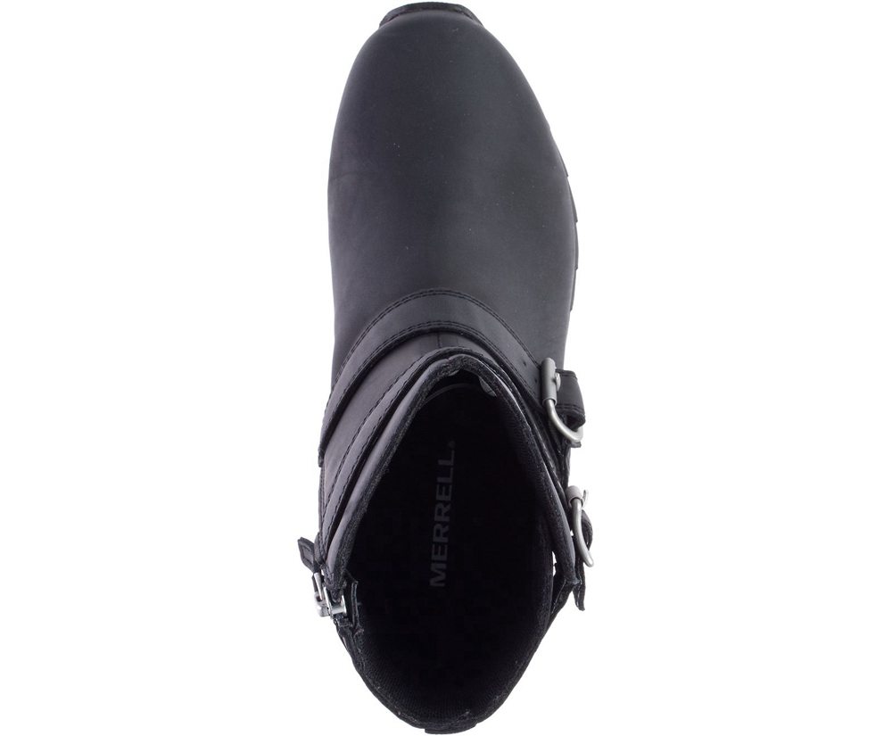 Merrell Støvler Dame - Alpine Buckle Waterproof - Sort - LAN842731